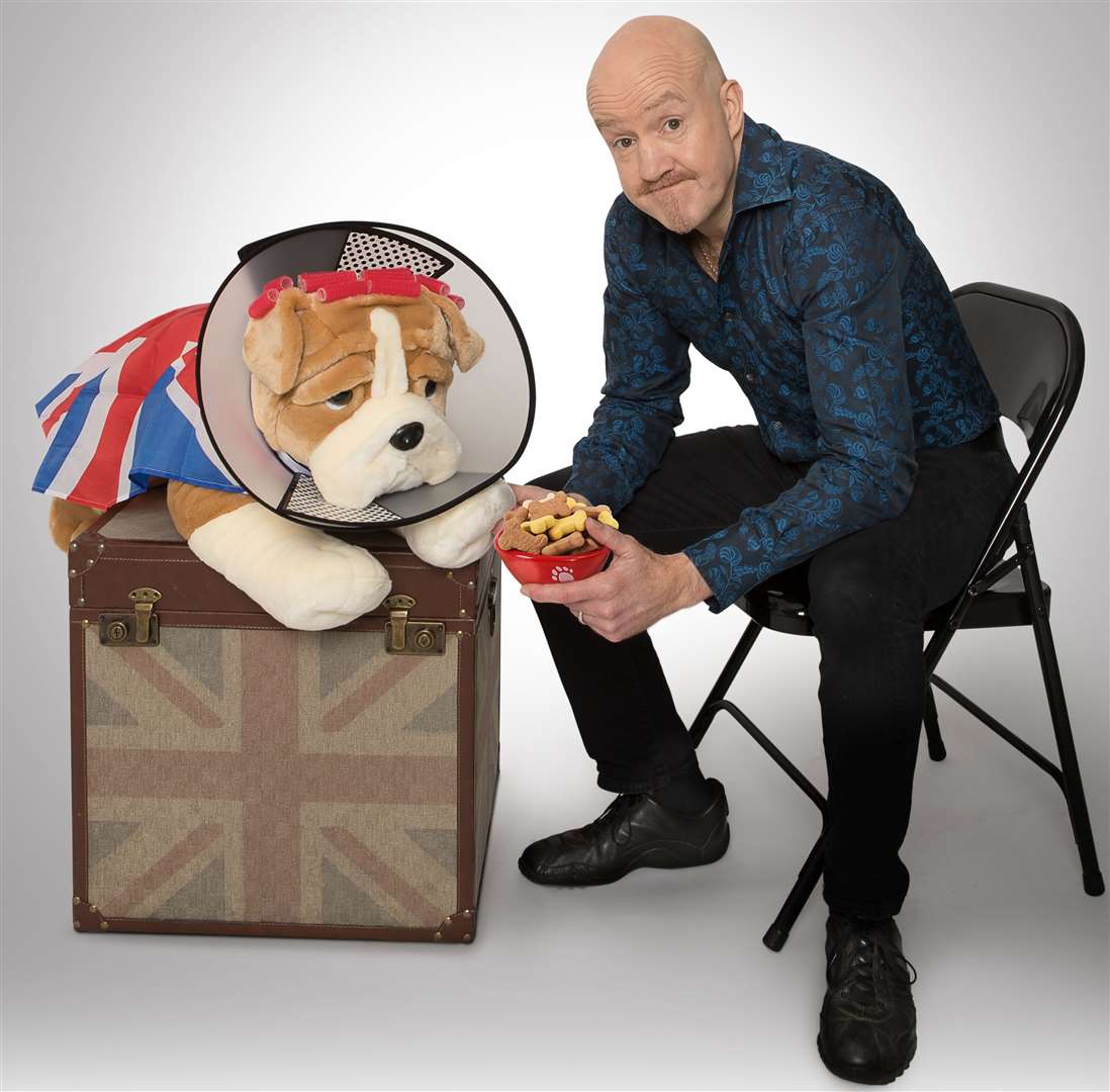 Comedian Andy Parsons will be in Tunbridge Wells and Folkestone