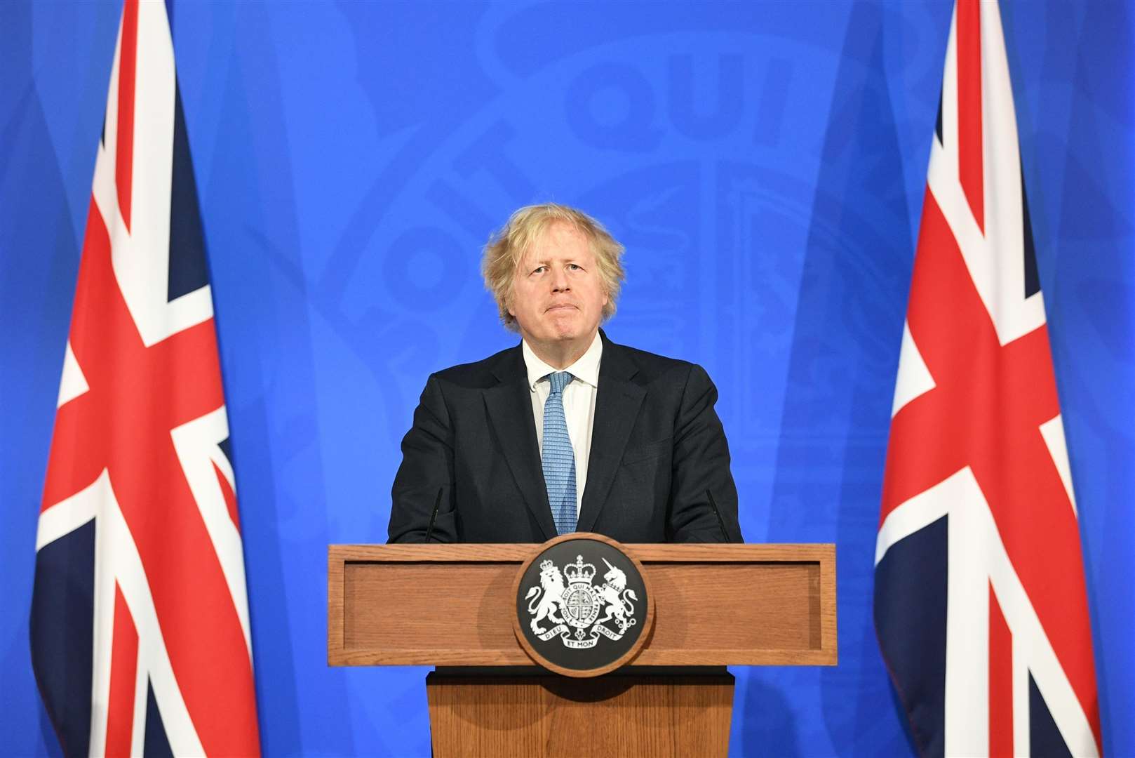 Boris Johnson made the announcement at a Downing Street briefing. Picture: PA