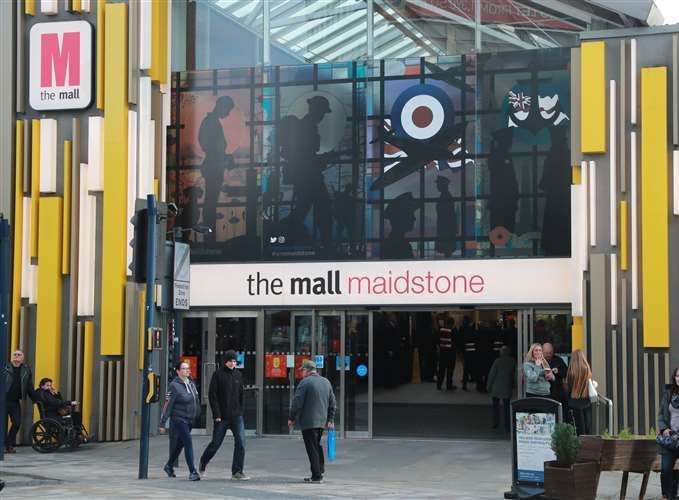 The Mall in Maidstone. Photo: John Westhrop