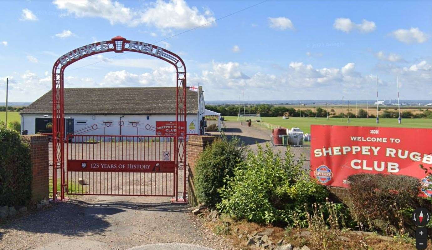 Sheppey Rugby Club are to expand the facilities at their Stupple Field venue Picture: Google