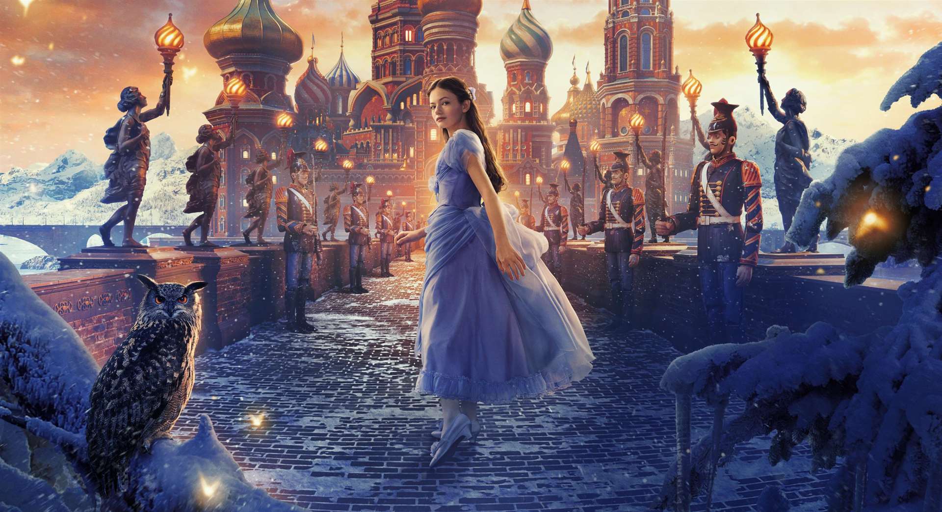 The Nutcracker and the Four Realms (12A) will be screened this weekend
