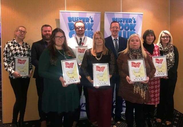 Literacy Mark Award winners from Swale, Thanet and Tonbridge & Malling (21466518)