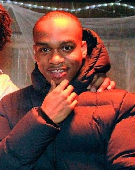 Andre Bent, who was killed in Maidstone town centre.