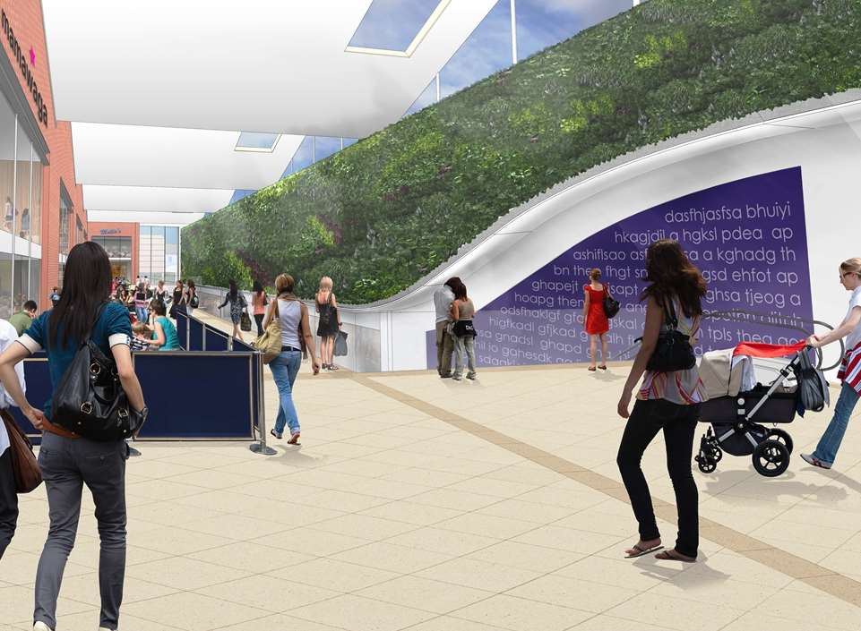 Impressions of what the centre could look like. Picture: Royal Victoria Place