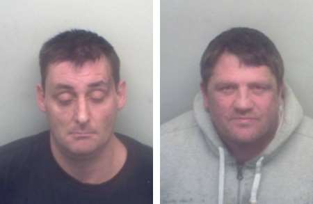 Wayne Phillips and Oliver Coates have been jailed for suppling cocaine to Medway