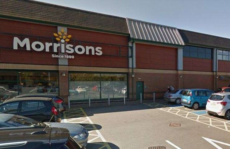 Morrisons in Maidstone was given a two out of five hygiene rating