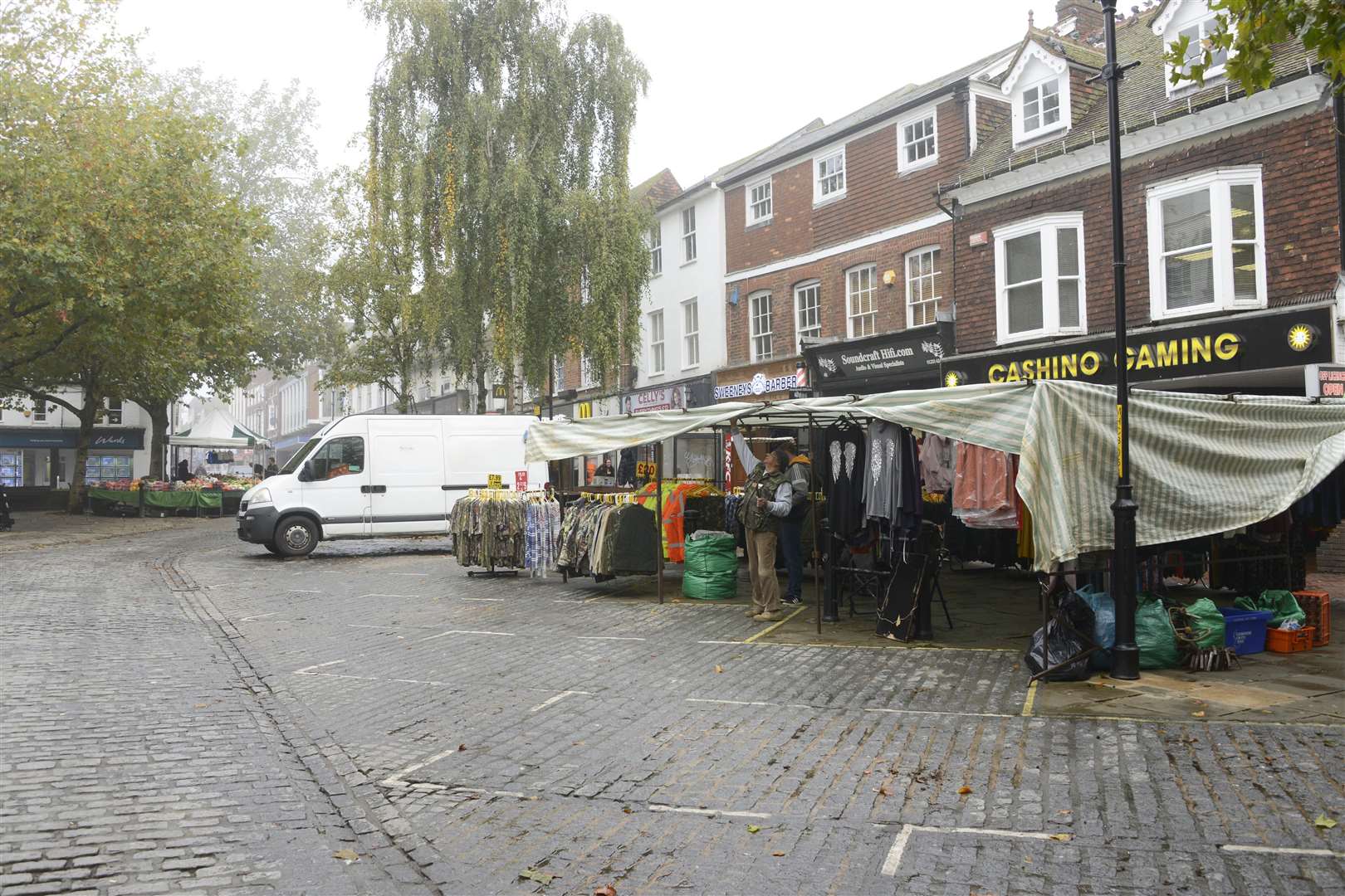 Ashford Market in Lower High Street. Picture: Paul Amos