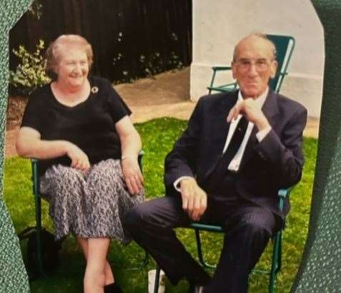 Lois and husband Ron, who died in 2014