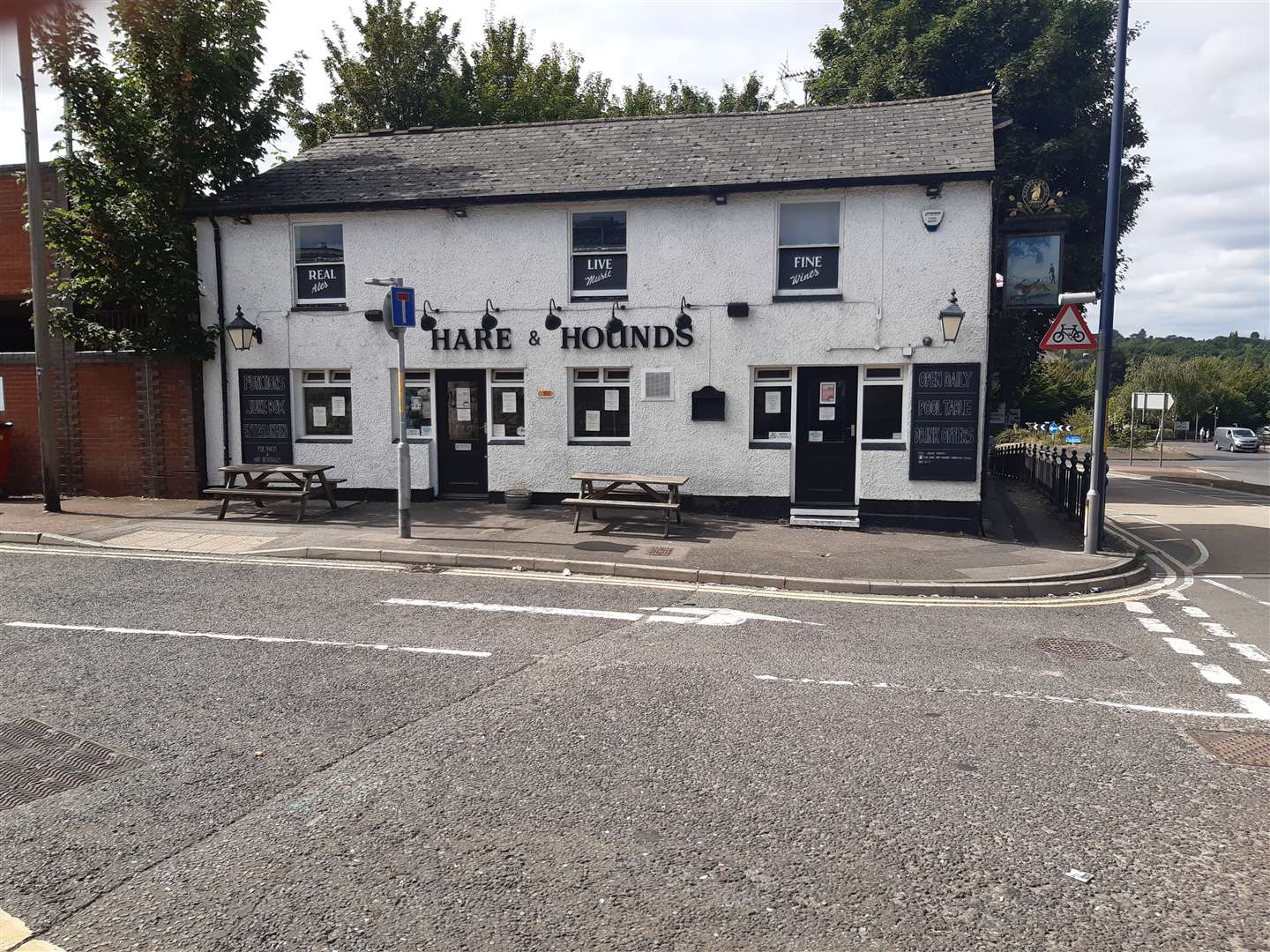 The assault happened outside the Hare and Hounds in Maidstone