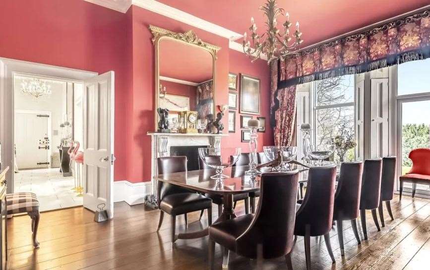 There's a formal dining room for those special occasions. Picture: Savills