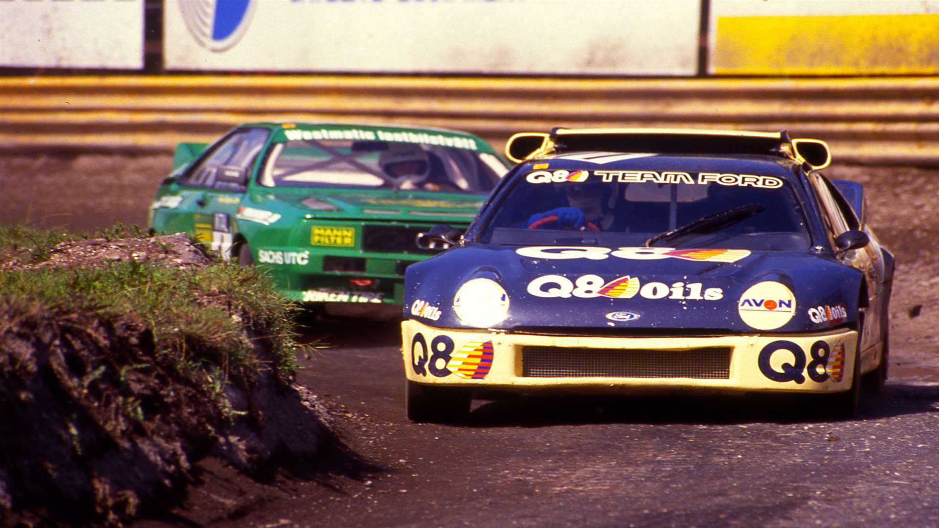 Pat Doran will race his iconic Ford RS200 in a celebration race in May. Picture - Lydden Hill Press Office