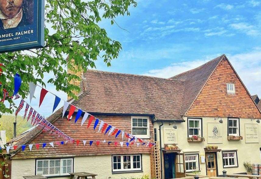 The Samuel Palmer was voted best destination pub in Kent. Picture: The Samuel Palmer/Instagram