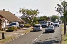 The incident occurred in Grimthorpe Avenue, Whitstable. Google Street View