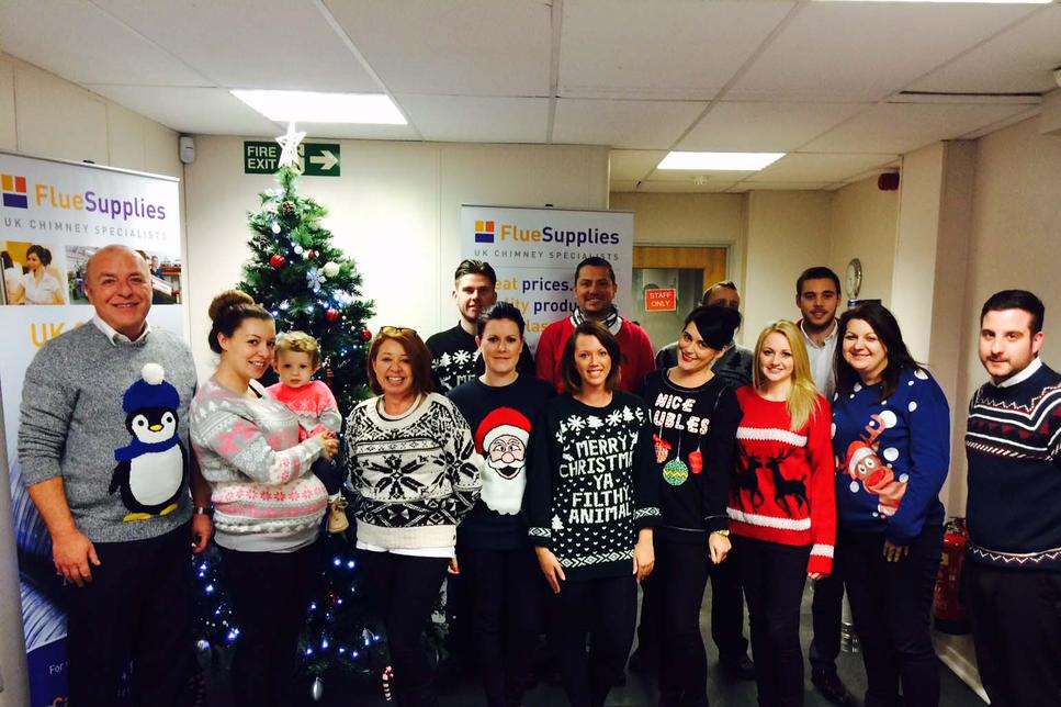 Flue Supplies in Aylesford are feeling festive