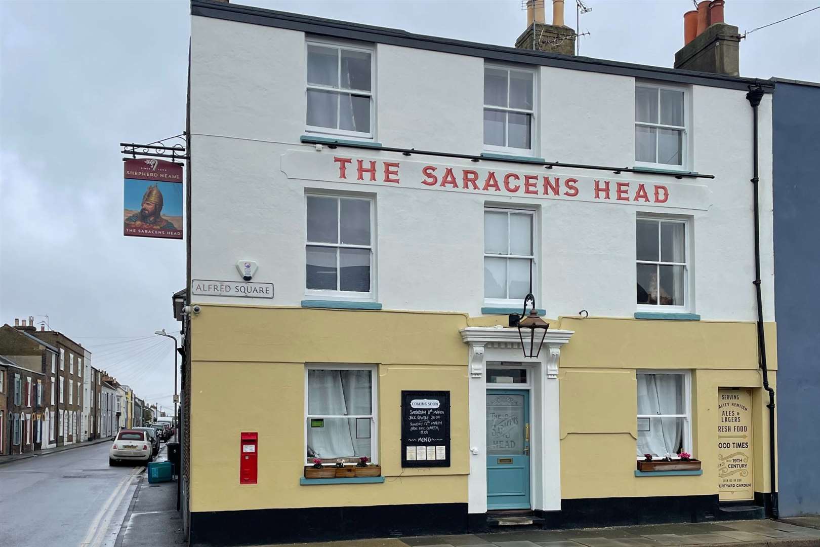 Plans have been submitted to turn the Saracens Head in Deal into a four-bedroom home. Picture: Matthew Brett