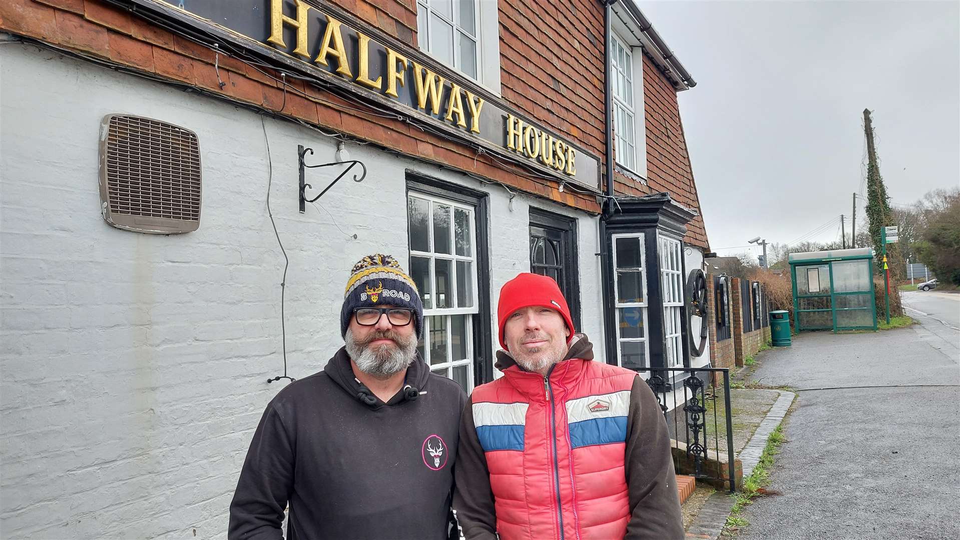 Edd Little and Roger Gray are introducing a motorsport theme to the Halfway House - which will also get a new name