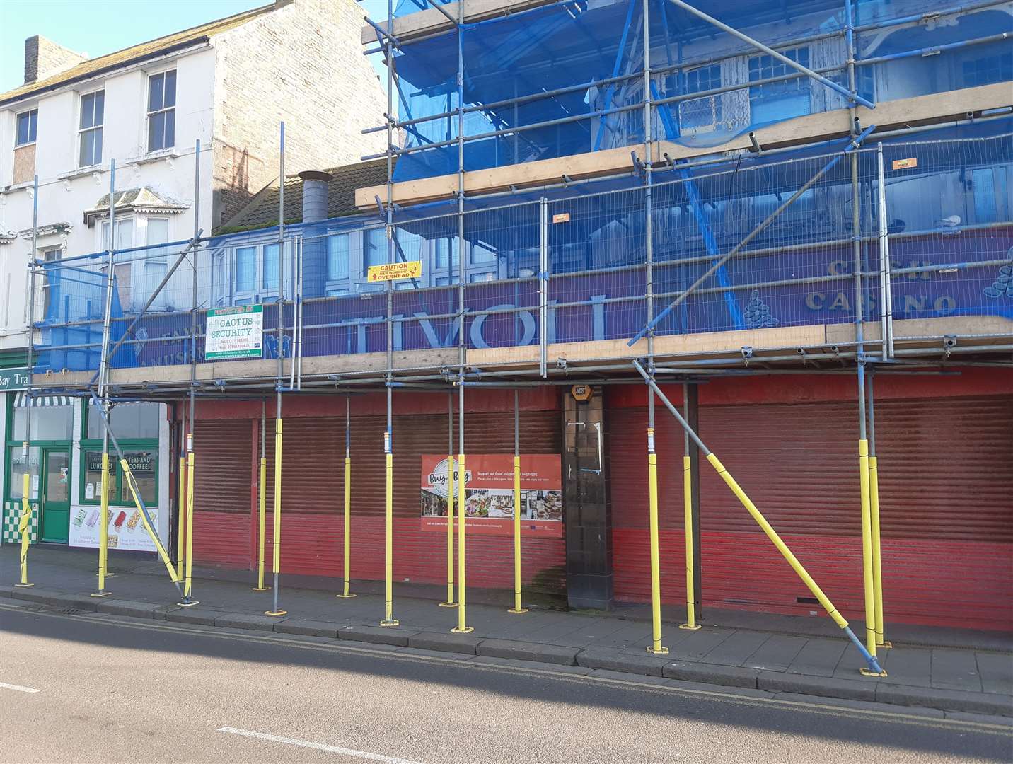 The former Tivoli amusements in Herne Bay have been an eyesore for years