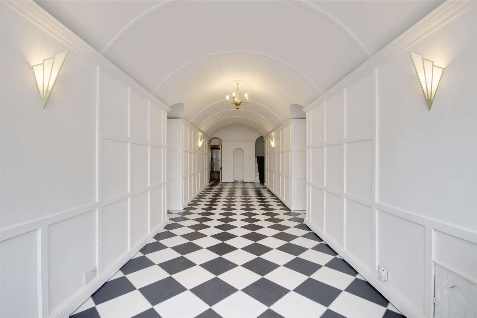 A hallway inside the expansive Fort property. Photo: Savills