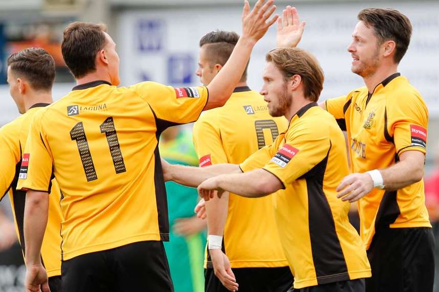 Maidstone have enjoyed plenty of early-season success, winnning seven of their eight Ryman League Premier Division matches Picture: Matthew Walker