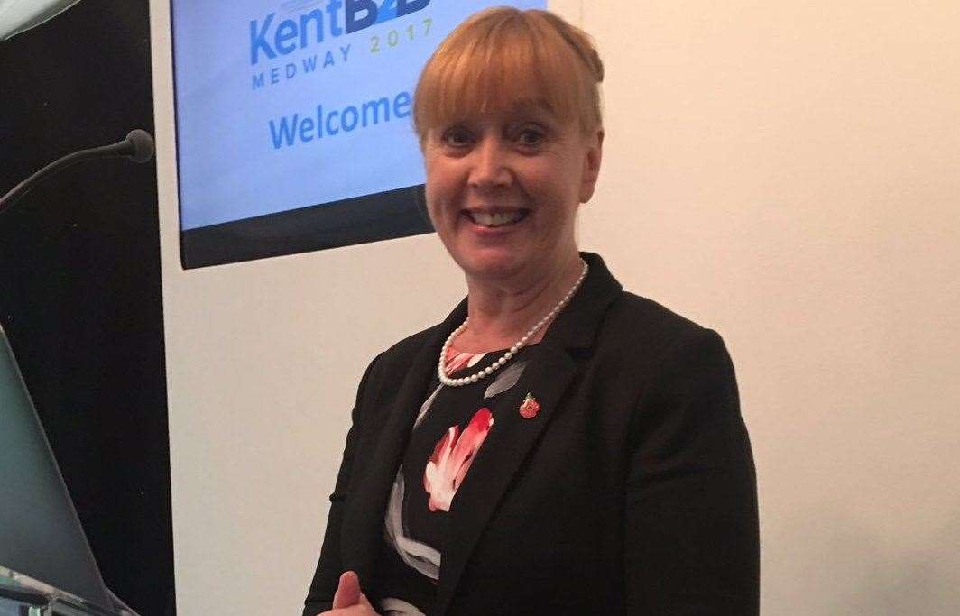 Jo James, CEO of the Kent Invicta Chamber of Commerce