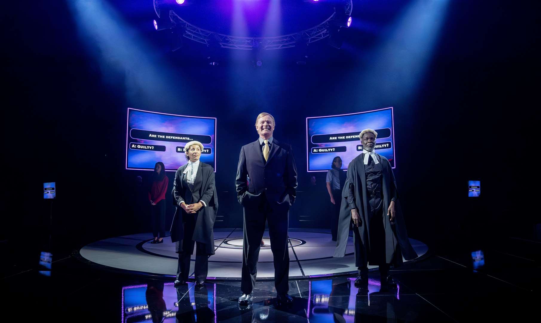 Quiz, a stage adaptation of the Who Wants to Be a Millionaire coughing scandal, is coming to two Kent theatres. Picture: Johan Persson