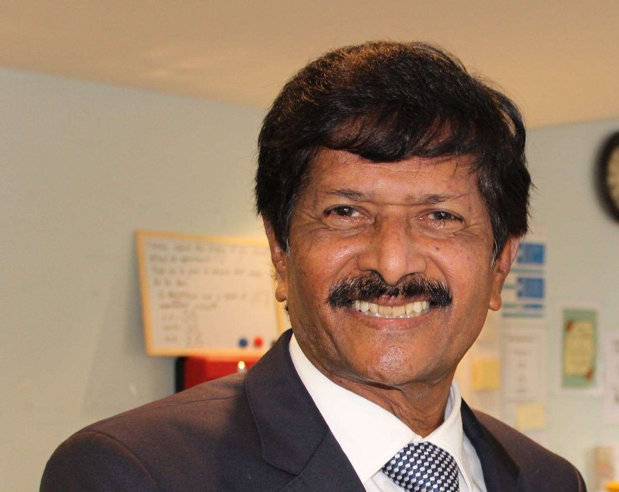 Dr Chandran announced before Christmas that he had retired