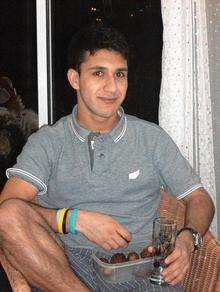 Najib Hashimi who is being deported from Sittingbourne to his native Afghanistan