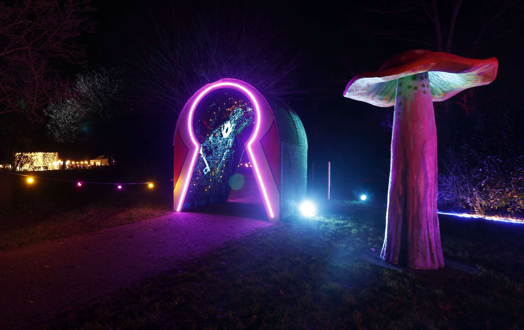 The Glow Illumination Trail at Cobtree has been forced to close. Picture: Lisa Carpendale