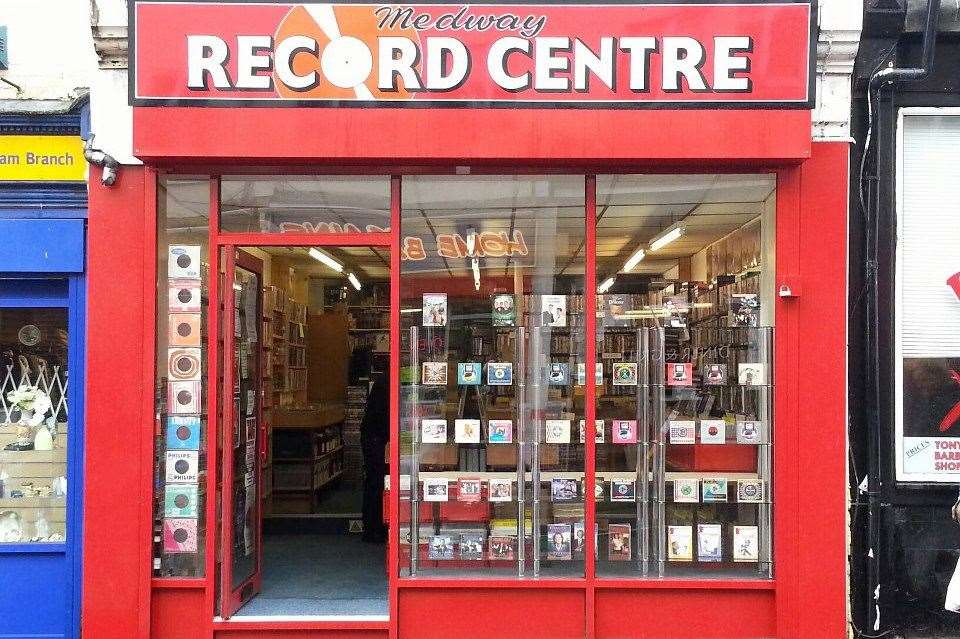 Medway Record Centre has seen a dramatic rise in sales. Picture: Medway Record Centre