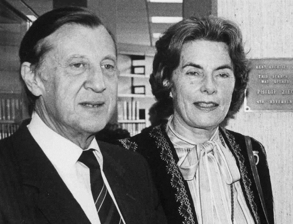 Lord and Lady Brabourne in Maidstone in 1985 - six years after the tragedy