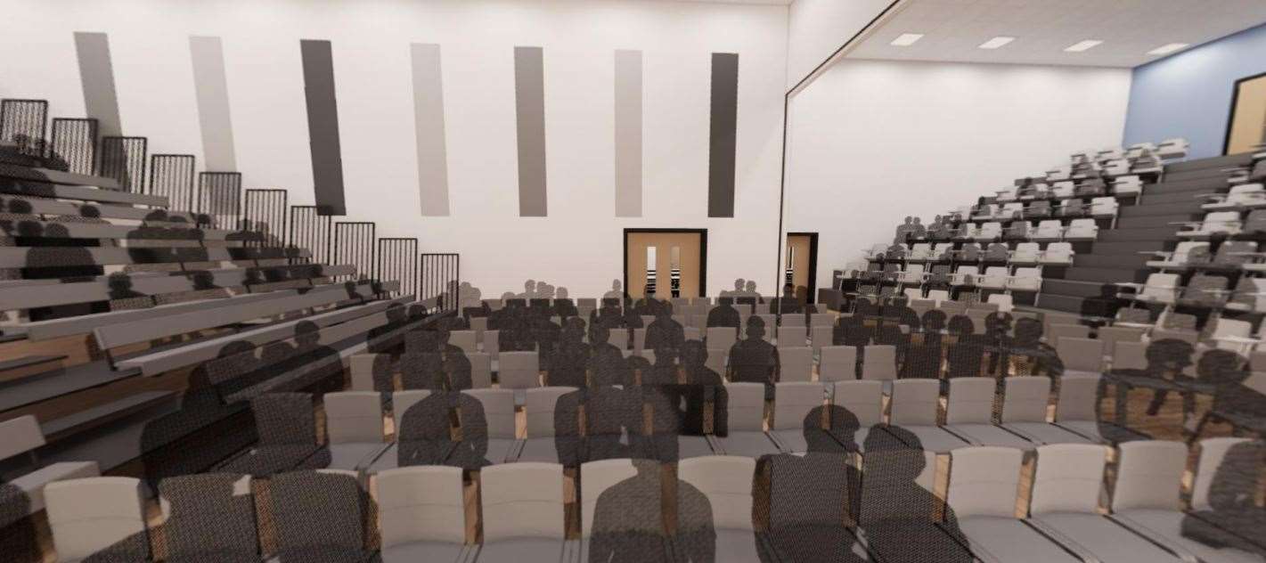 How the new lecture hall could look. Credit: Turner Schools Trust (10894970)