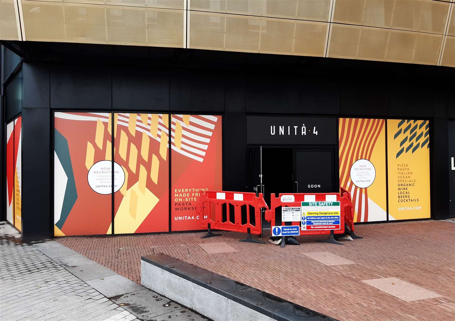 Unita 4 will be a family-friendly restaurant, bosses say