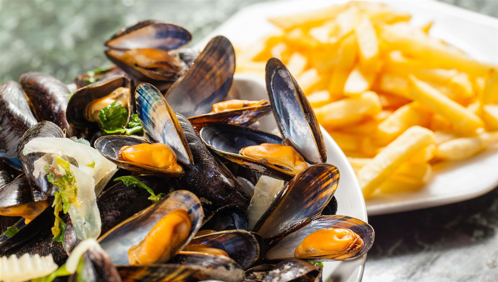 A local favourite, Belgians steam and then serve mussels in a casserole pot accompanied with chips.