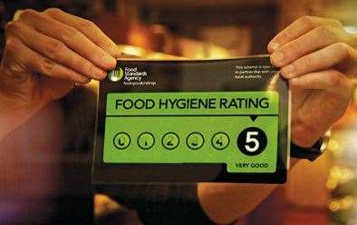 The pub now boasts the top hygiene rating