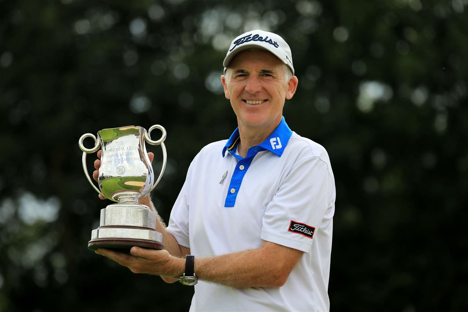 Phillip Price won the Staysure PGA Seniors Championship at London Golf Club Picture: Getty Images