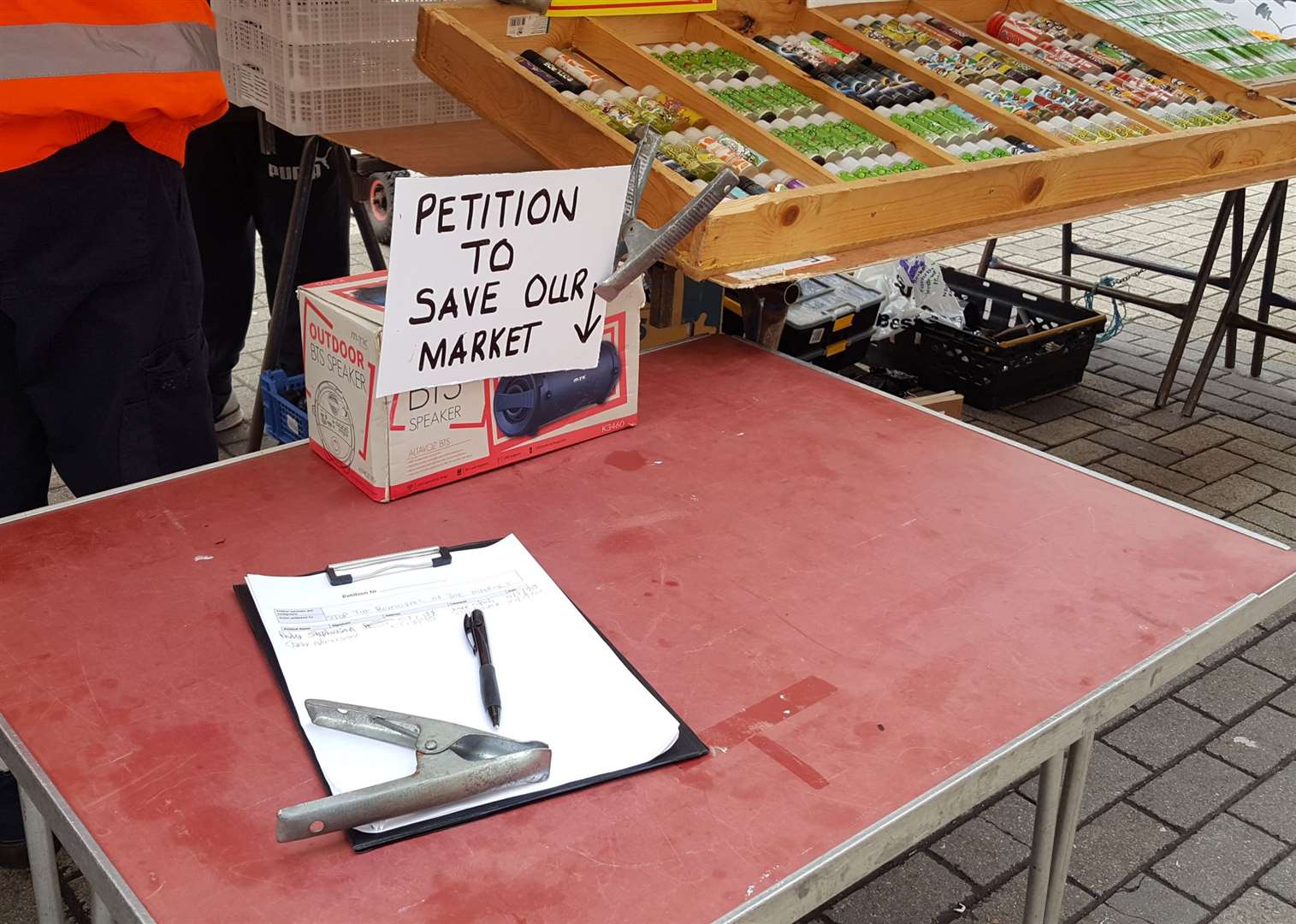 A petition has been launched to save the market in Canterbury city centre (29788063)