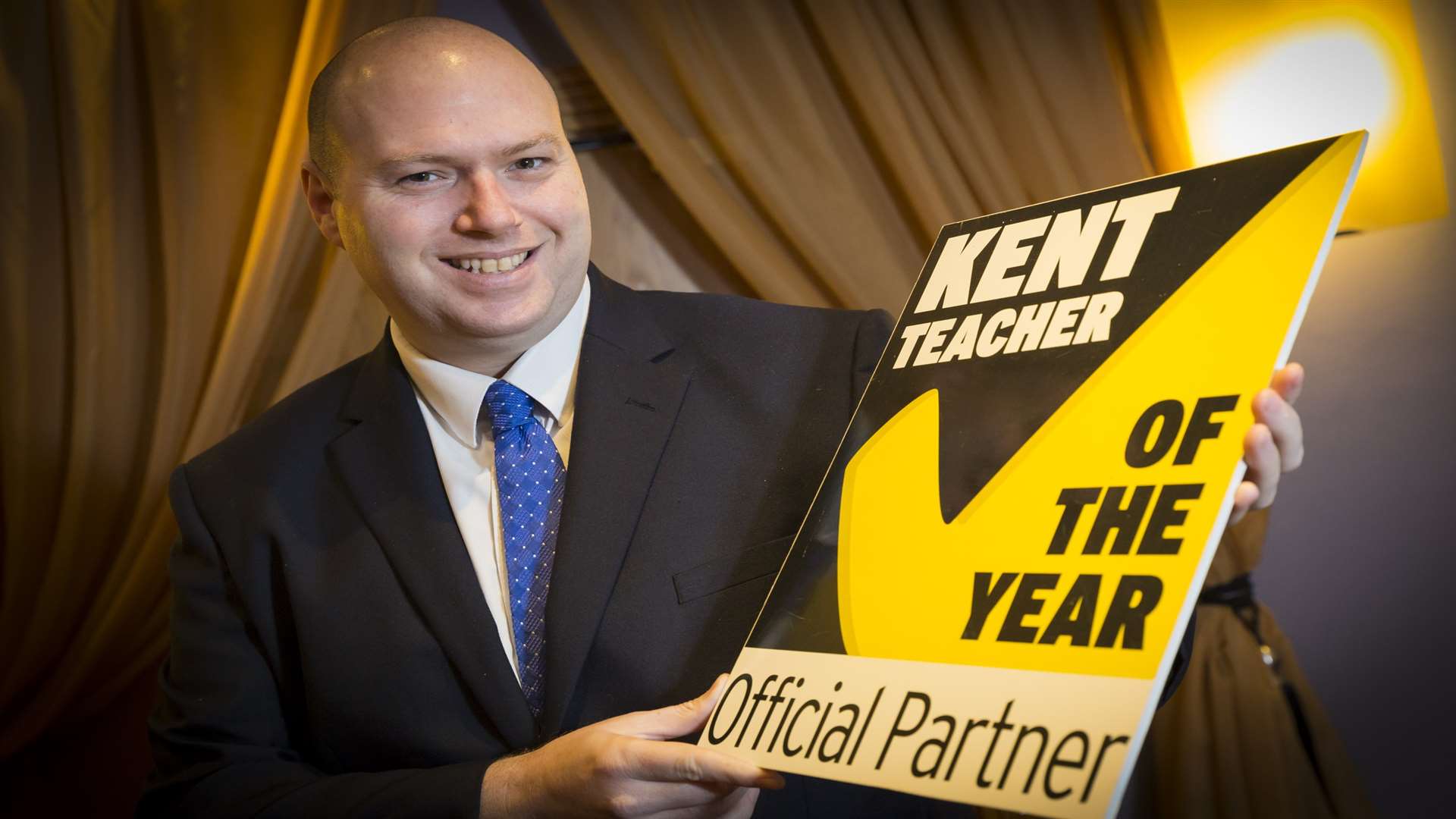 Rob Sellers from Kreston Reeves which is backing the Kent Teacher of the Year Awards 2018.
