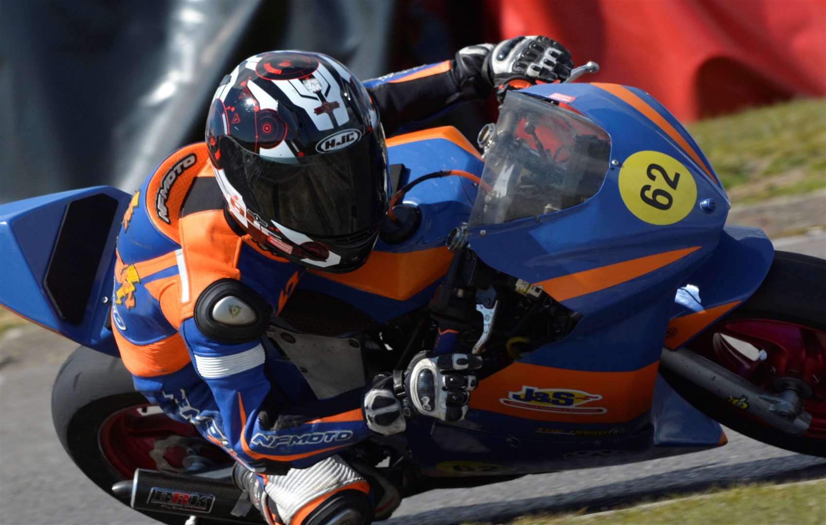 Ethan Sparks won another British Minibike title after steeping up to the 70cc class