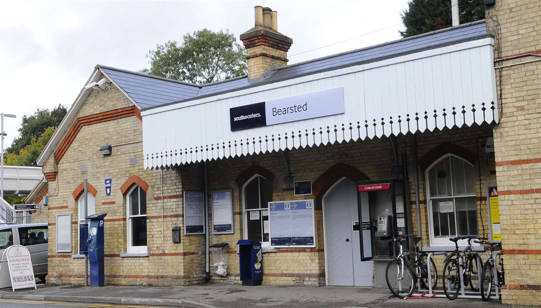 Bearsted Train Station. Picture: Simon Hildrew