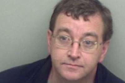 Justin Dixey, 50, of Moyle Close, Gillingham, has been jailed for 12 years, picture Kent Police.