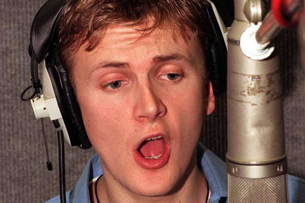 Aled Jones recording What Can You Tell Me