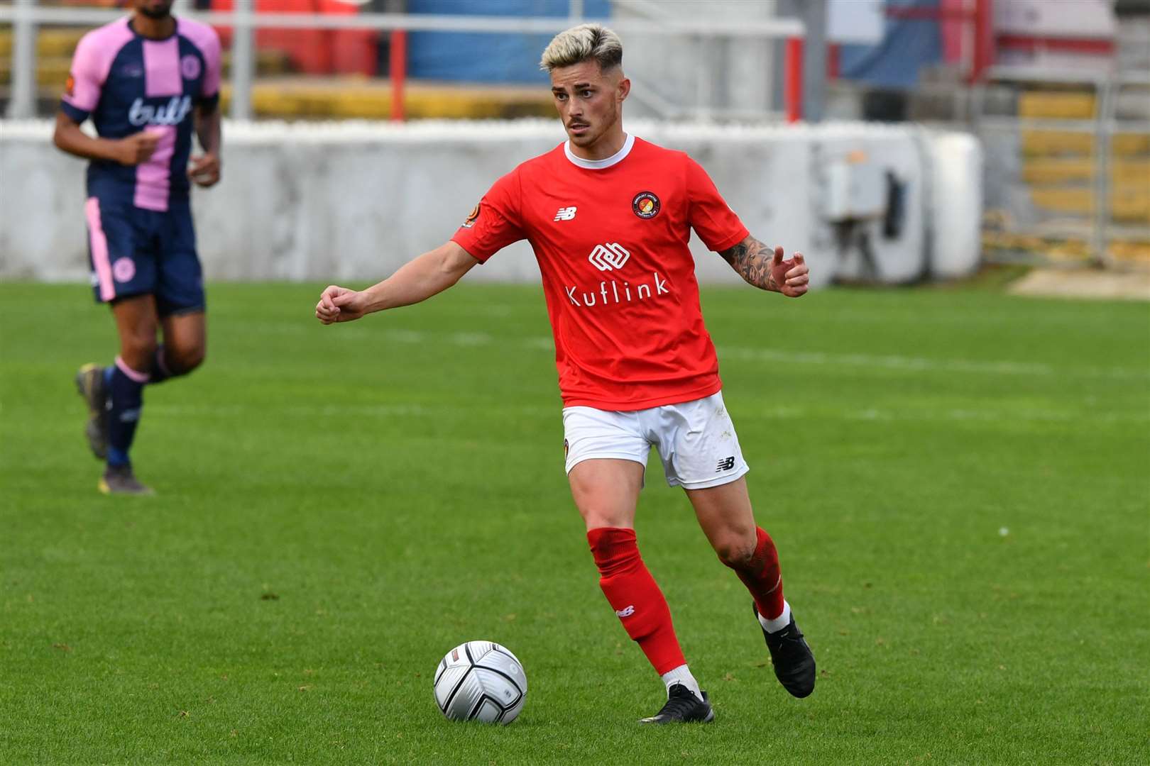 Jack Paxman was named Ebbsfleet United supporters' player-of-the-year for 2020/21 Picture: Keith Gillard