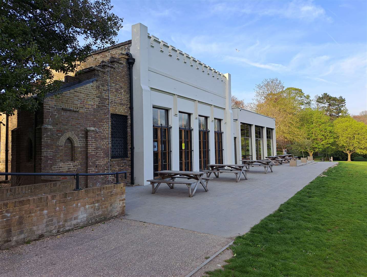 The Kearsney Abbey cafe and billiards room which now has permission to host weddings