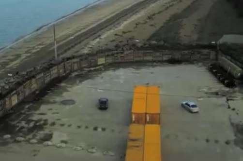 Sheerness Docks are becoming a familiar site in TV adverts