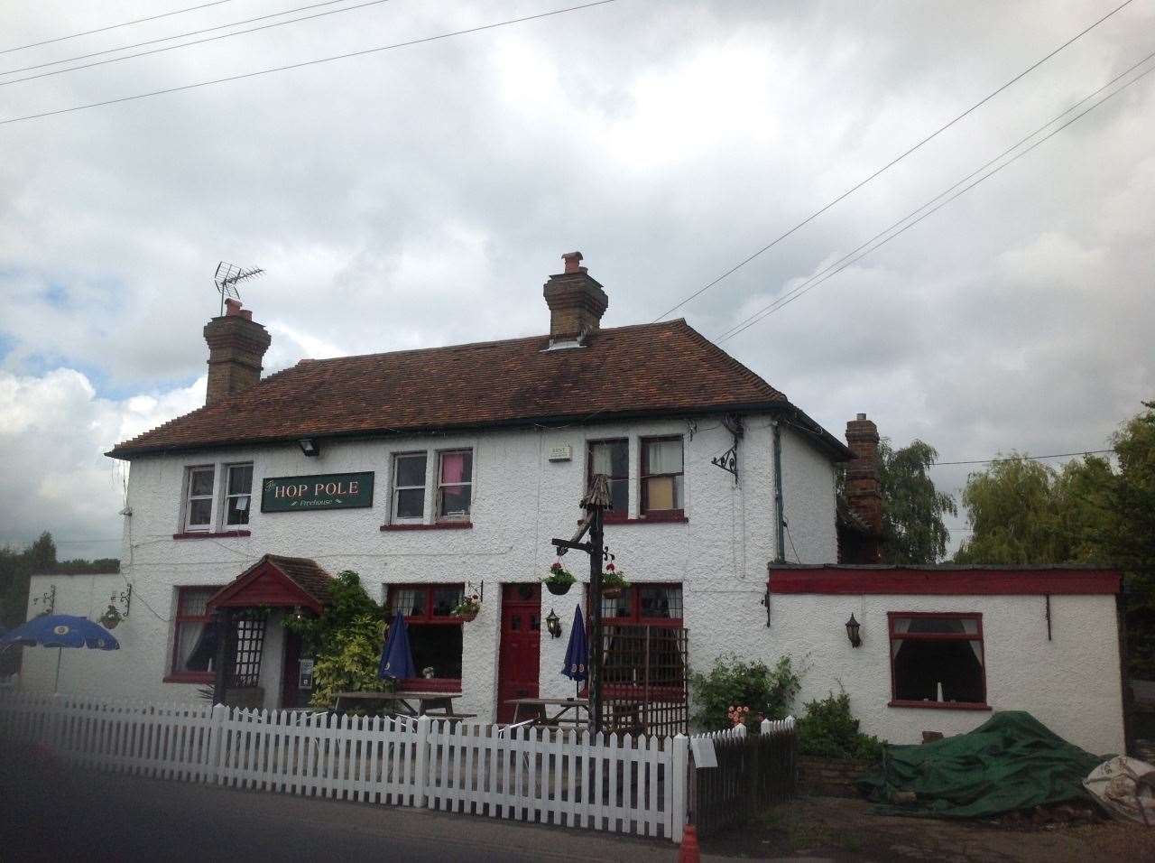 The Hop Pole Inn, in Nettlestead, near Maidstone, is the third most viewed property in Kent on Zoopla
