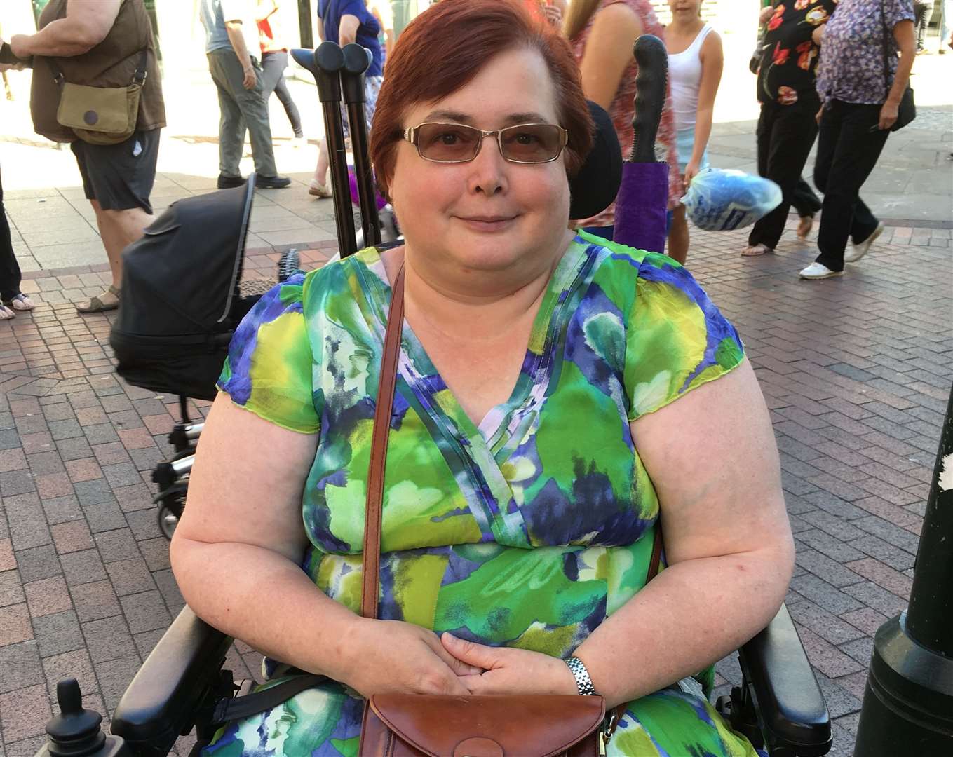 Disability campaigner Sue Groves