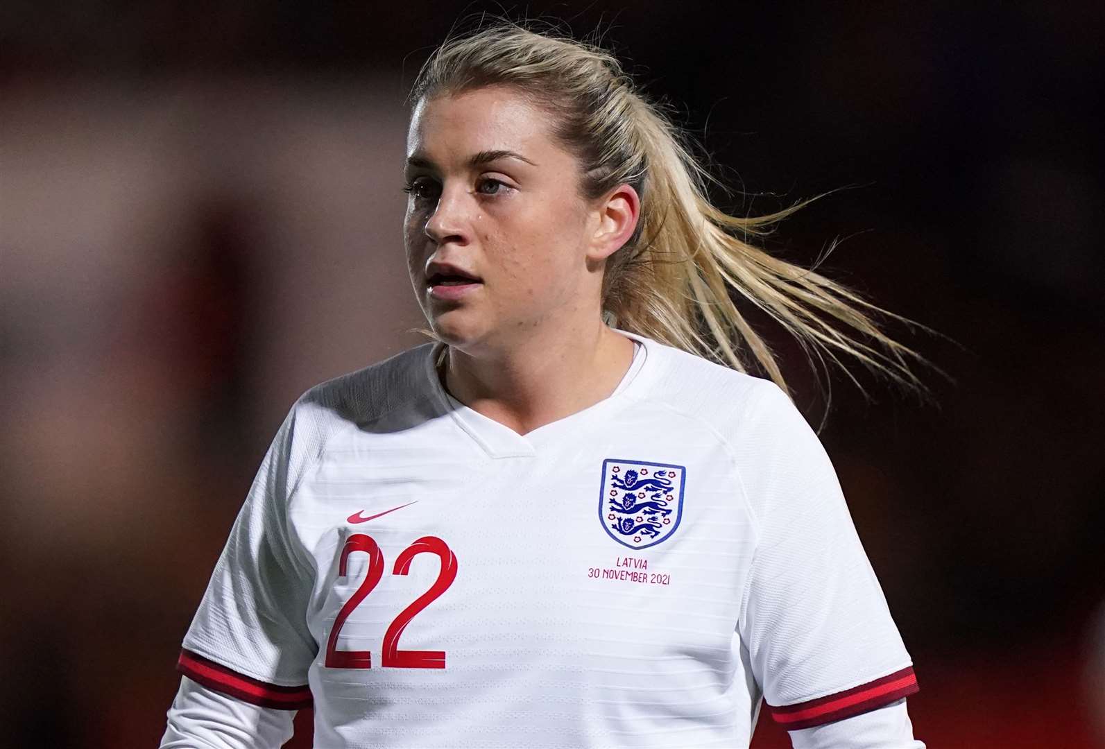 England's Alessia Russo is leaving Manchester United. Picture: PA Images