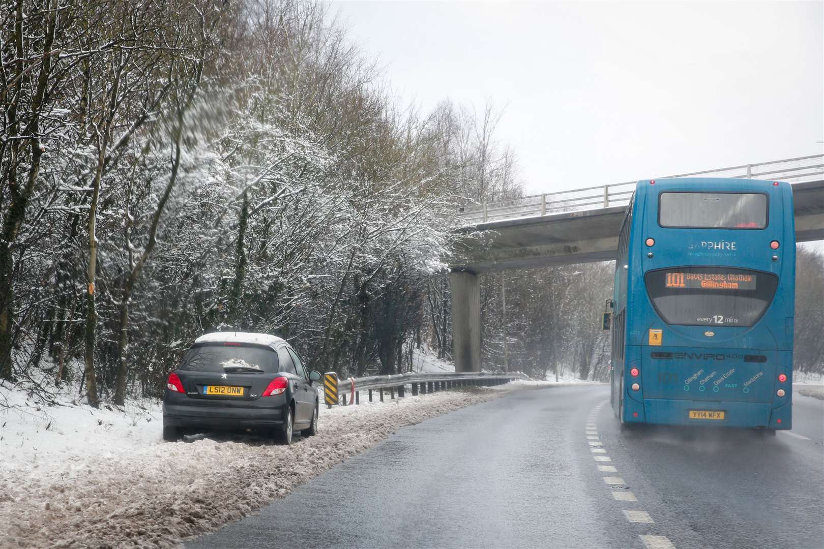 Drivers are being told to plan ahead with more snow forecast
