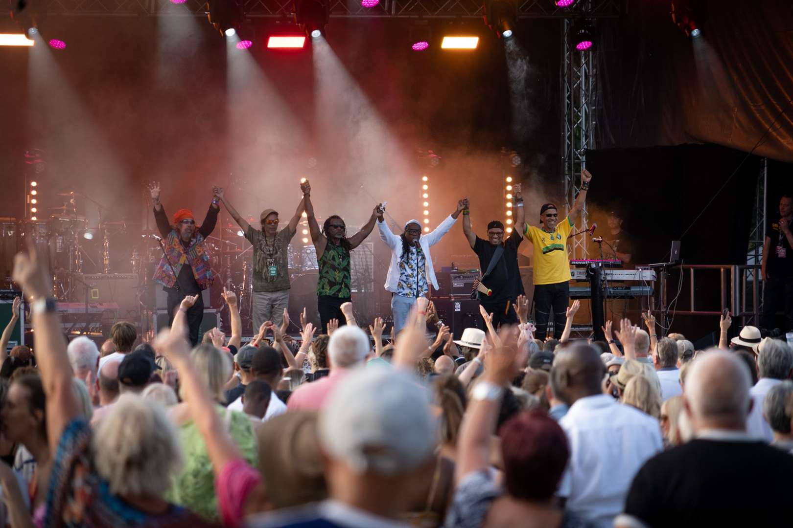 Third World performing at Rochester Castle 2022. Picture: Peter Willson
