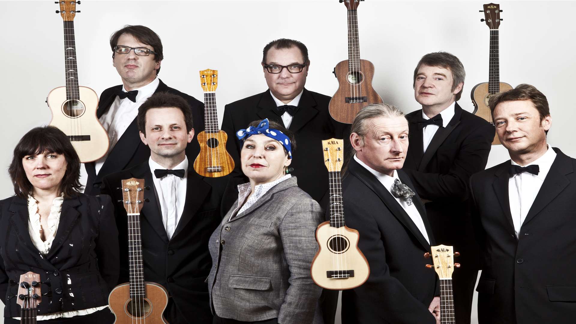 The Ukulele Orchestra of Great Britain, performing at three Kent venues this weekend